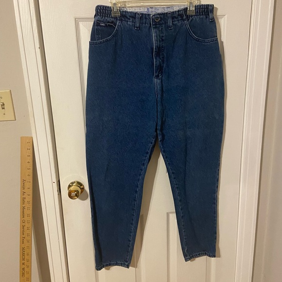 Vintage Lee Blue High-Waisted Jeans - Picture 1 of 6
